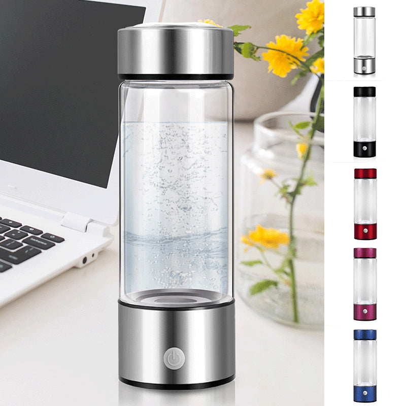 Electric Hydrogen Rich Water Generator Bottle