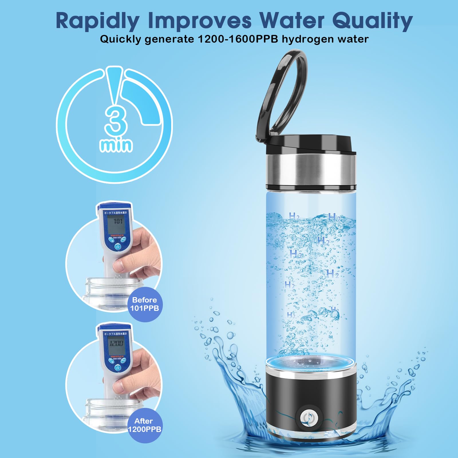 Hydrogen Water Bottle