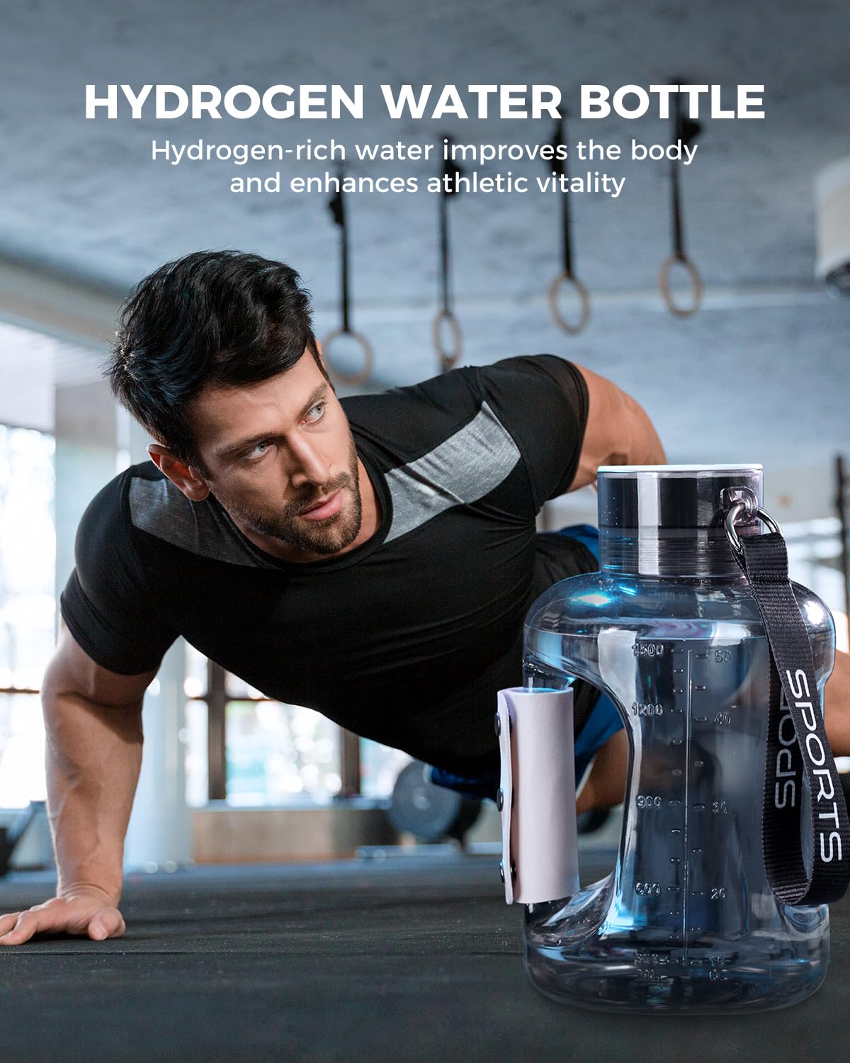 57Oz Hydrogen Water Bottle