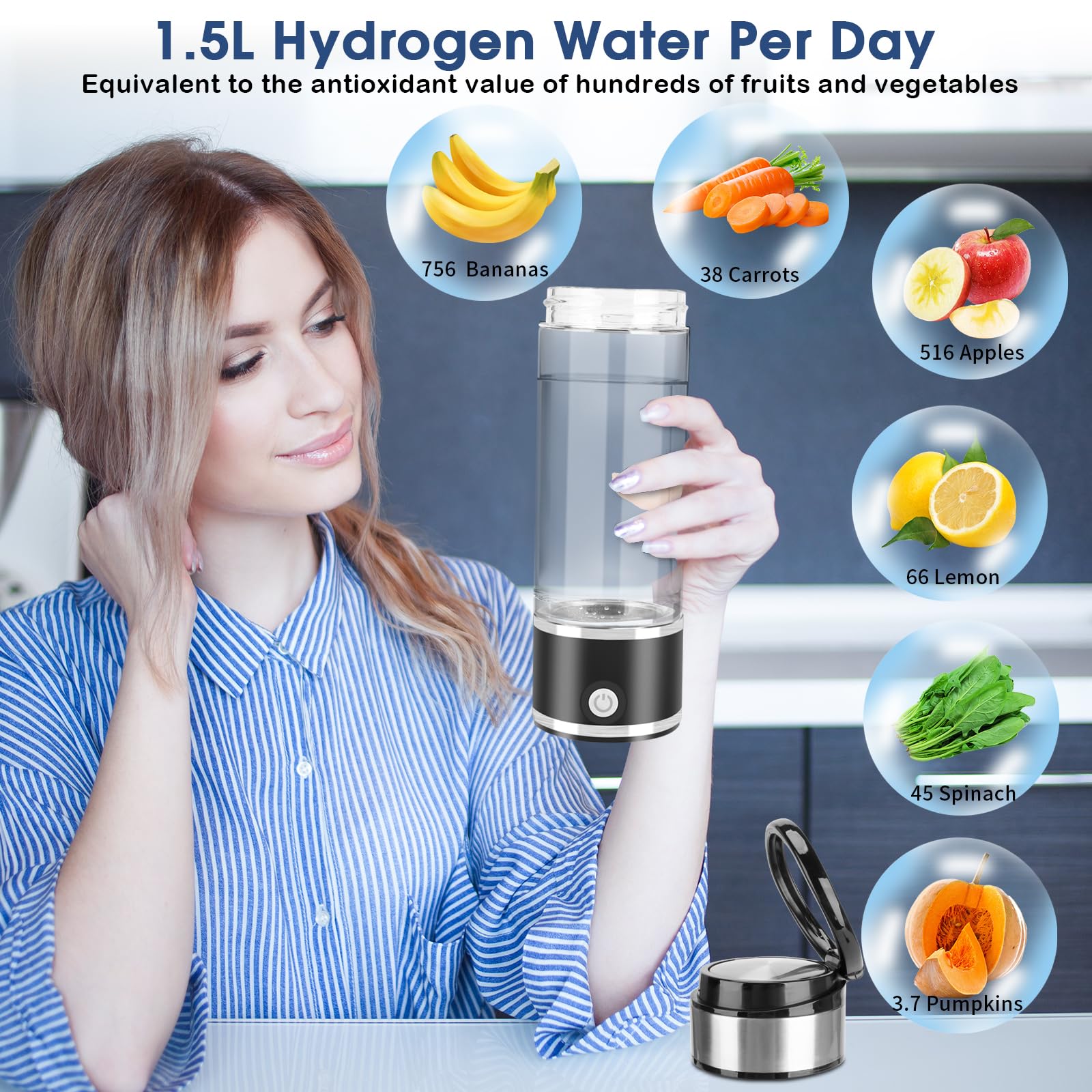 Hydrogen Water Bottle