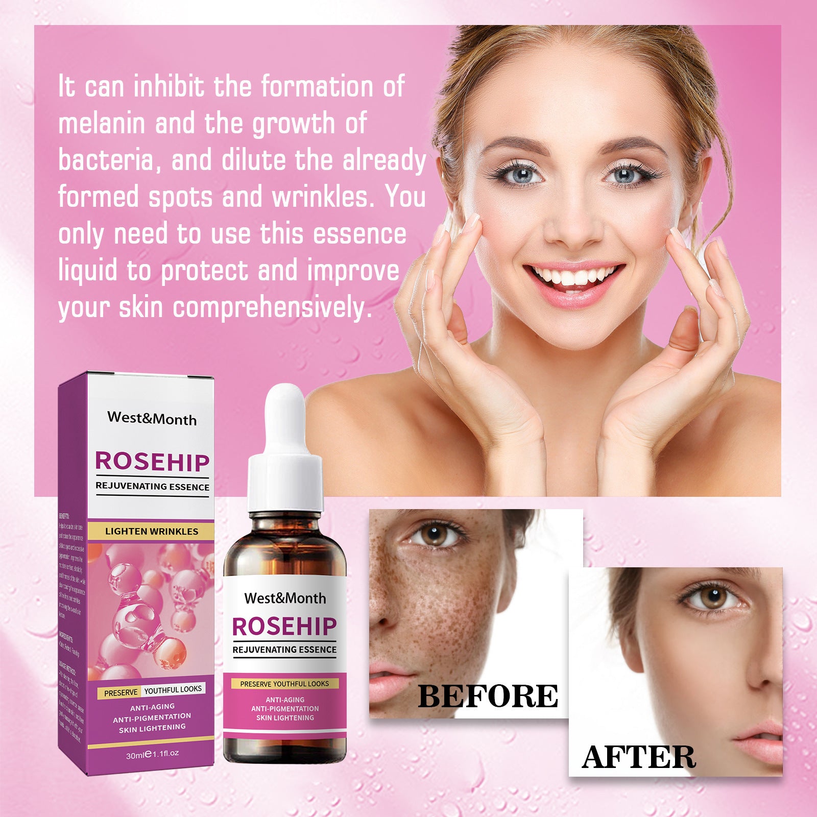 Rose Fruit Skin Rejuvenation  Toner