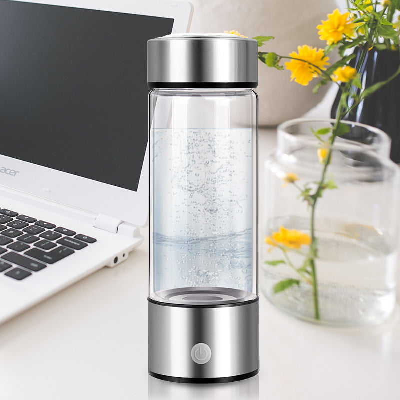 Electric Hydrogen Rich Water Generator Bottle