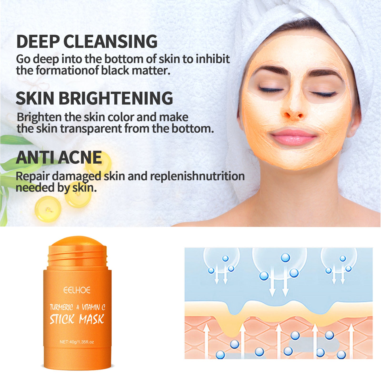 Deep Pore Cleansing Skin Mask