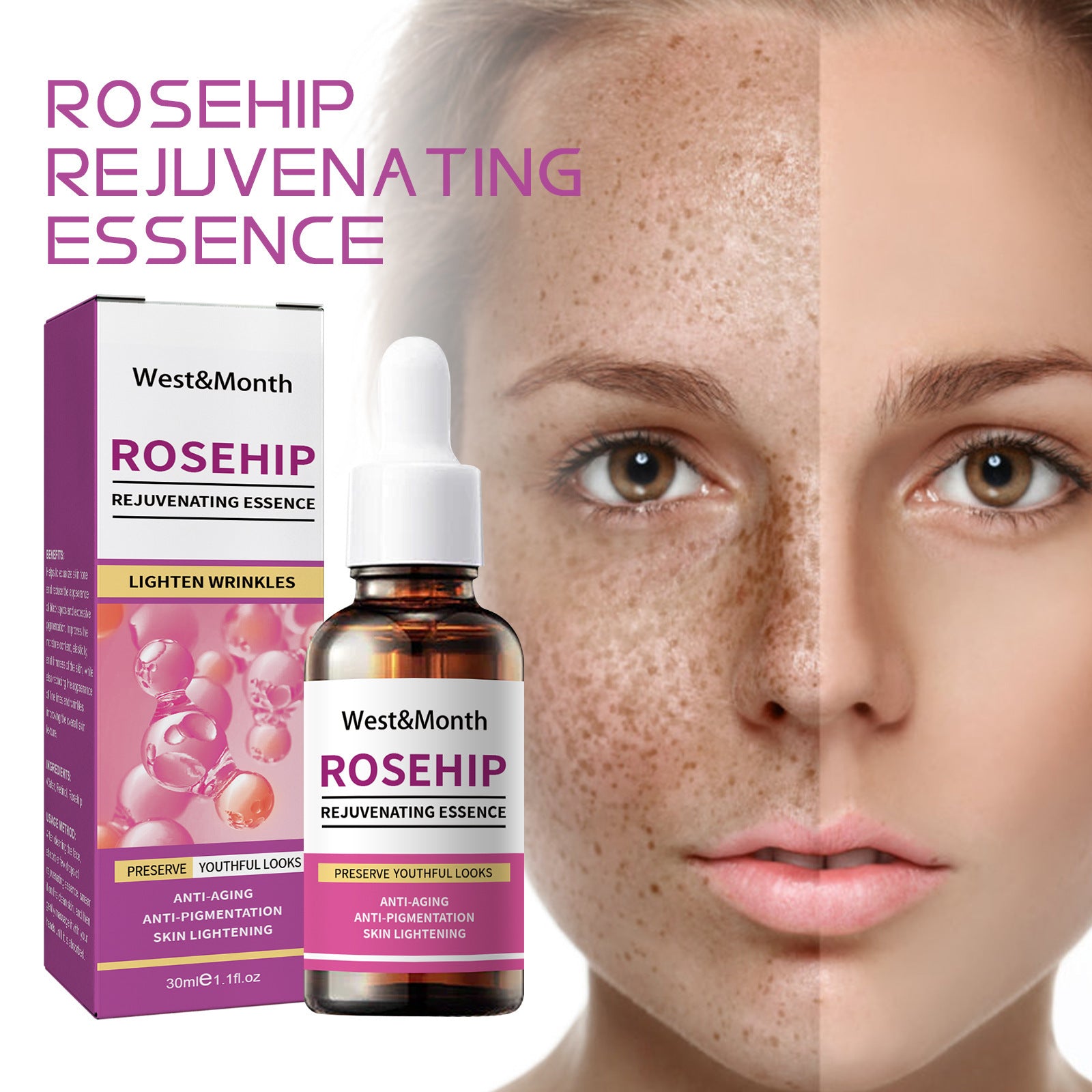 Rose Fruit Skin Rejuvenation  Toner